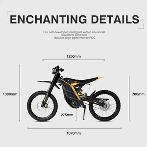 Max Tốc Độ 90 Km/h 8500W 79 Xe Đạp Chim Ưng Pro Đầy Đủ Hệ Thống Treo Ebike 72V Người Lớn - Product Image 6
