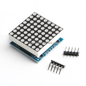 MAX7219 LED-Punkt matrix modul 1/2/4/8 Digitalröhren-Mikrocontroller-Steuer modul Für Arduino DIY