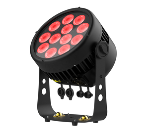 CE RoHS açık 12x10W kablosuz Par ışık su geçirmez RGBWAUV sale LED Par Up aydınlatma ile IR uzaktan/ses aktif/RDM satılık - Product Image 1