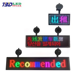 Herstellung Auto Bildschirm LED-Anzeige Heckscheibe Handy APP Control Auto DIY Interaktive Bildschirm Werbung Display - Product Image 1