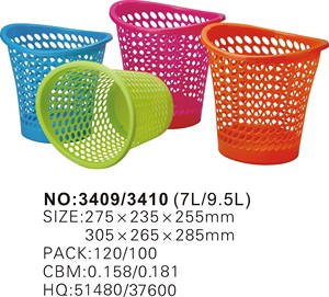 HAIXIN 7L 9.5L plastik çöp atık konteyner sepet çöp kutusu çöp çöp çöp tenekesi çöp kutuları - Product Image 2