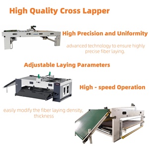 Hemai Fabrik preis Vlies maschine Wärme gebundene Watte Produktions linie/Vlies Polyester faser herstellungs maschine - Product Image 5