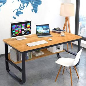 Wholesale Rectangle Long Large <strong>Computer</strong> <strong>Table</strong> <strong>for</strong> Home with Bookshelf <strong>Table</strong> Bureau <strong>Computer</strong> Pc Furniture Office Desk - Product Image 2