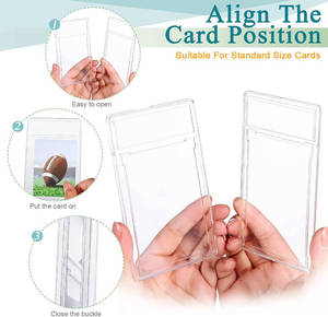 Großhandel Clear Slab Label Inhaber Baseball Card Case Sammelkarten Protector Case für TCG - Product Image 5