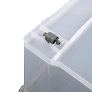 ホイール付き透明クリア収納ボックス新デザイン中国50L透明プラスチック製 - Product Image 3