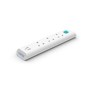 3 <strong>Way</strong> Power Strip UK EU US UNIVERSAL Power <strong>Socket</strong> Plug <strong>2</strong> <strong>USB</strong> Quick Charging 3m 2m 1.8m Cable Extension <strong>Socket</strong> - Product Image 4