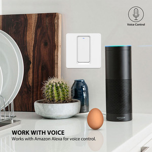 Per Tuya Smart 1 Gang WiFi BLE interruttori a chiave Alexa comando vocale Smart interruttori a pulsante per uso domestico 10A corrente ABS EU UK - Product Image 6