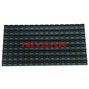 VMS-Verkehrs bildschirm Gelbes variables Meldung zeichen P25 Bernstein farbenes LED-Anzeige modul 400x200 - Product Image 2