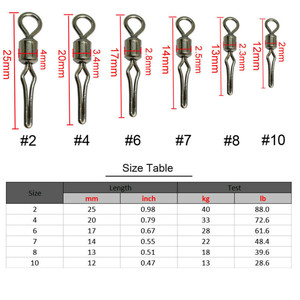 Fishing <strong>Swivel</strong> with Side Line Clip Copper <strong>Drop</strong> Shot <strong>Swivel</strong> Brand New - Product Image 6