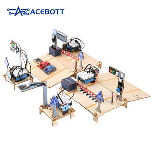 ACEBOTTインテリジェントトランスポートDIYキットESP32スマート交通交差駐車街路灯STEMコーディングロボットArduino用 - Product Image 6