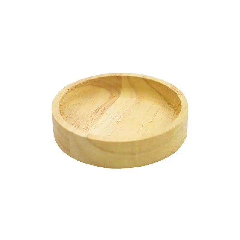 Cuencos de comida de madera maciza para hámster personalizados, cuencos de alimentación pequeños para mascotas, cuencos redondos, comederos de madera para hámster