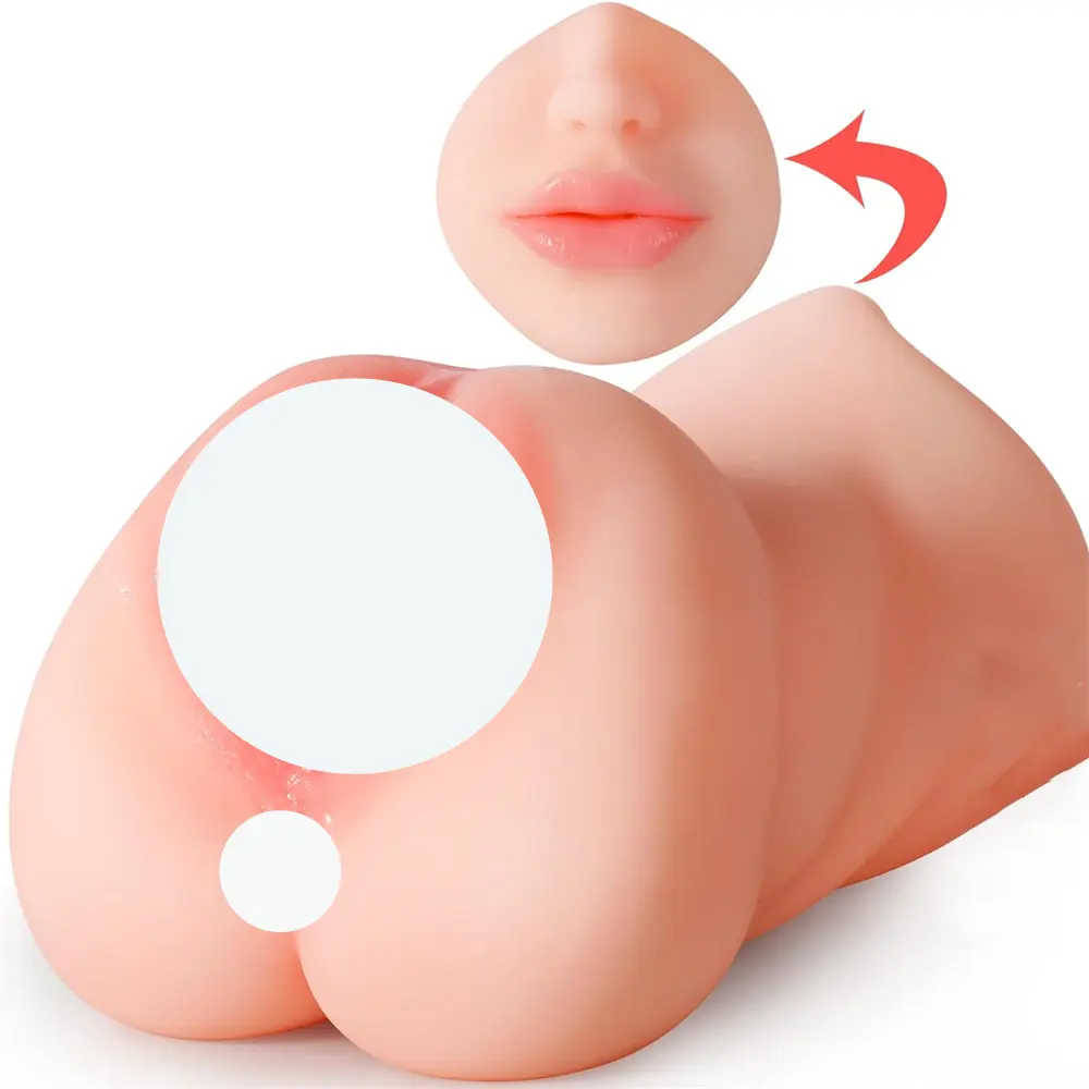 Neonislands Fantasy Adult Sex Toys 3 in 1 Pussy Pocket Stroker Vagina Men Masturbation Cup Realistic Textured Male Masturbator