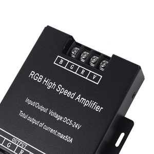 Высокоскоростной RGB светодиодный регулятор света Dimmer контроллер DC5V 12V 24V 50A пульт дистанционного управления ретранслятор сигнала Светодиодный удлинитель высокой мощности - Product Image 3
