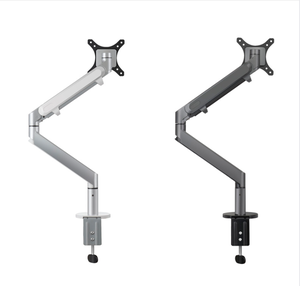 Linkway VESA 75 100 MM tam hareket oyun ev ofis ergonomik bilgisayar tek kol monitör kol dağı - Product Image 1