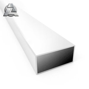 6000 serisi standart boyutları grafik ekstrüde 1x2 2x4 4x6 in kalın duvar alüminyum alaşımlı dikdörtgen boru tüpü - Product Image 2