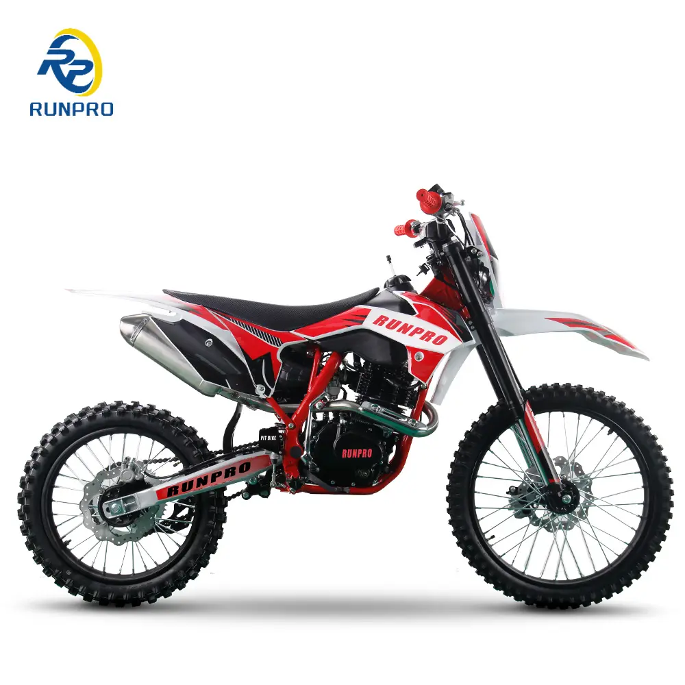 RUNPRO внедорожный мотоцикл 250cc 4-тактный бензиновый велосипед с воздушным охлаждением, мотокросс с CE