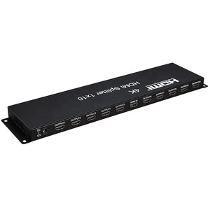 4K <strong>1</strong> <strong>input</strong> 10 <strong>output</strong> HDMI Splitter 1x10 Support EDID management - Product Image 3
