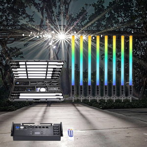5 in1 Pixel LED Matrix Licht leiste 360 Grad RGBWA Batterie betrieben IP65 DMX512 Gesteuert für DJ Warehouse Stage Lighting Source