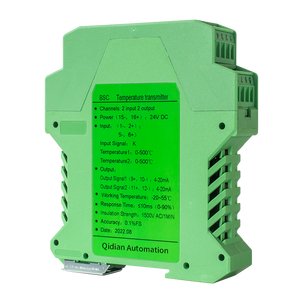 K Tipo 0-100 ℃ 0-1300 ℃ Termopar Convertidor de señal de temperatura 1 en 1 Salida 4-20mA 0-10V 0-5V RS485 DC24V Transmisor de temperatura - Product Image 6