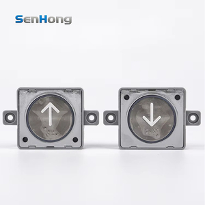 Nút phụ tùng thang máy GS-7B_GS-7A GS-7B-B GS-7B-W nút xe cảnh sát nút khách sạn sử dụng kim loại - Product Image 2