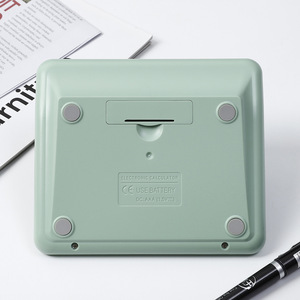 大画面カラフル電卓12桁電子プラスチック電卓バッテリーパワーデスクトップ科学電卓 - Product Image 3