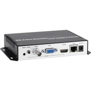 H.264 H.265 4K HDMI VGA CVBS decodificador de vídeo NDI SRT RTMP HTTP RTSP UDP IP receptor de vídeo - Product Image 3