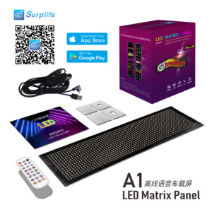 Occhi 9616 LED per camion pannello matrice a LED programmabile Display a LED morbido schermo a LED flessibile segno LED Surplife APP controllabile - Product Image 3