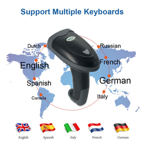 T-1811 1D Laser Barcode <strong>Scanner</strong> <strong>QR</strong> <strong>Code</strong> <strong>Scanner</strong> <strong>Android</strong> Barcode Scanning Gun 1D 2D USB <strong>Handheld</strong> Barcode <strong>Scanner</strong> - Product Image 5