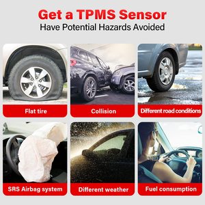LAUNCH Metal TPMSセンサータイヤ空気圧センサーが無料のプログラミングツールCRT501でLTR-03を起動 - Product Image 6