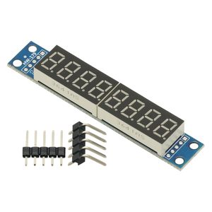 MAX7219 LED-Modul 8-stellige digitale LED-Anzeige 7-Segment-Röhre Kompatibel mit Arduin MCU Raspberry Pi 51/AVR/STM32-Zeichen