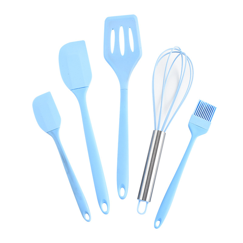 Stitching baking 5 piece set-blue