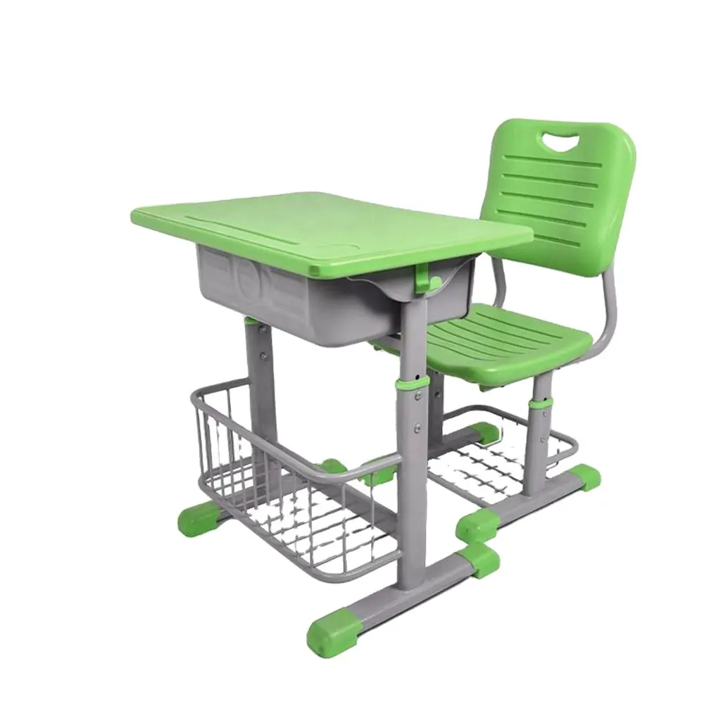 Good Quality Bedroom 3 Seater Student Desk And Chair Entry Portable Classroom Desk And Chair Entry Desks And Chair For Students