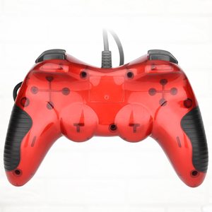 Controlador de mango de juego de ordenador con cable USB PC Singles Arcade King of fighters Joystick con mango de vibración