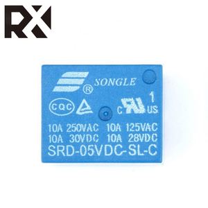 รีเลย์ขา5V 12V 24V 24V 5พินรีเลย์10A 125VAC T73-5V 4Pin PCB แบบ5Pin - Product Image 1