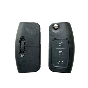 F-ord F-ocus 3 Button Flip Remote <strong>Key</strong> S-hell <strong>Silca</strong>: HU101 - Product Image 1