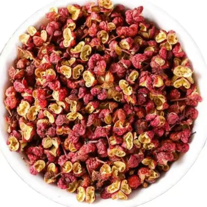 Fornecimento de fábrica de pimenta sem sementes de alta qualidade Dahongpao Gausu Zantoxilum Bungeanum pimenta vermelha atacado