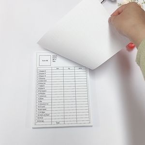 Блокнот с незакрепленными листами со списком дел и блокнотами для заметок - Product Image 3