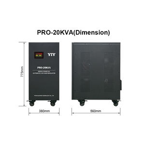 <strong>20000VA</strong> 220V AC Automatic Voltage Regulator Stabilizer Single Phase 20KVA Input 176-264v <strong>Svc</strong> with Servo Motor Copper Material - Product Image 4