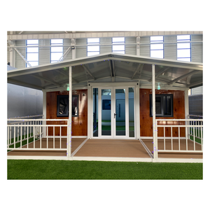 Lo más nuevo, 20 pies, 40 pies, diseño de lujo, casa prefabricada, bloques de cimentación modulares para el hogar, 4 dormitorios, casa contenedor plegable - Product Image 6