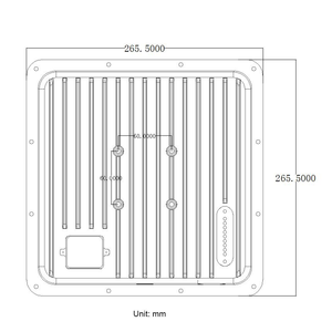 Lettore di schede RFID RFID UHF a lunga distanza 902-928MHz con custodia in metallo impermeabile 0-15M per leggere il lettore RFID UHF - Product Image 5