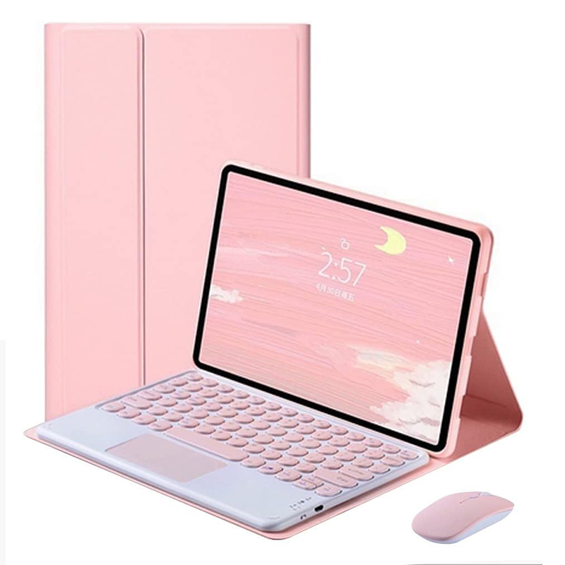 Boîtier rose + même clavier couleur