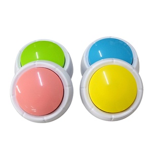 Juguete de entrenamiento de comunicación para mascotas, botón parlante para regrabar sonido, botones para perro, logo personalizado, para comunicación - Product Image 3