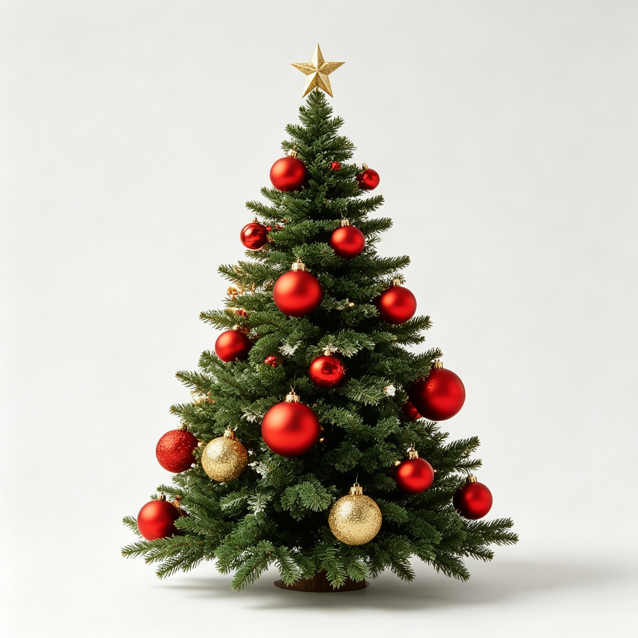 Sapin de Noël uni en pin, 90 cm
