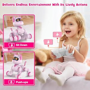 EPT Kids Educational Wiederauf ladbare elektrische Tanz Interaktive programmier bare intelligente Fernbedienung Roboter Cat - Product Image 4