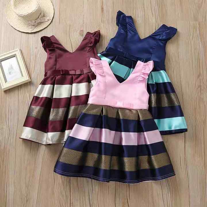 New Year Costume for Girl Kids Dress Night Red Evening Gown Birthday Party Dresses for Girls Children Casual Clothing Costume