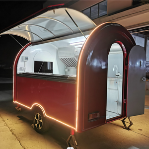 ベーグルYatai三輪車高速バイクBbqチャコールプッシュトラック購入フードカートスタンド