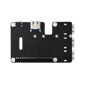 Cappello da PCIe a 3.2 USB Gen1 e M.2 per Raspberry Pi 5 supporta l'unità a stato solido protocollo NVMe espande le porte 3.2 USB 4 ch
