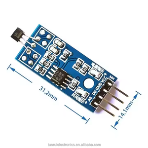 LM393 3144 <strong>Hall</strong> Effect <strong>Sensor</strong> <strong>Hall</strong> <strong>Sensor</strong> Speed Counter Motor <strong>Hall</strong> Effect Position <strong>Sensor</strong> - Product Image 2