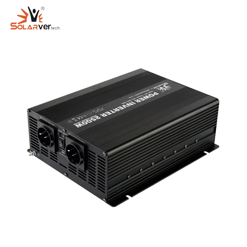 2500W 12V 24V 48V Dc Para Ac 100V 110V 120V 220V 230V 240V MSW inversor Modificado Sine Wave Power Inverter