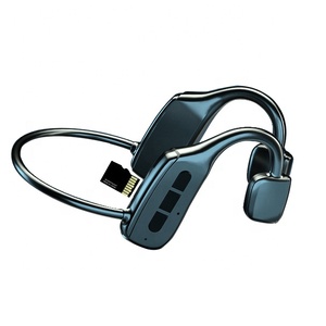 G2 conduzione ossea BT5.1 cuffie Wireless sport IPX7 auricolari con microfono scheda <span class=keywords><strong>SD</strong></span> vivavoce auricolari inalamos